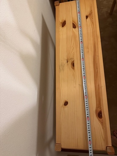 無印　　　パイン材ユニットシェルフ　