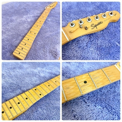 動作未確認 Squier by Fender テレキャスターネック メイプル指板 (ち