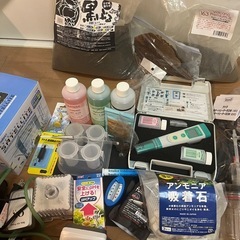 シュリンプ用品+飼育水タンク+水槽一式 (沖縄シュリンプ) 赤嶺のその他 