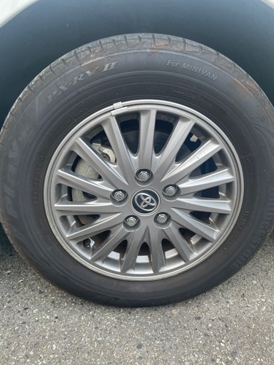 80系 195/65R15 トヨタ純正ホイールセット