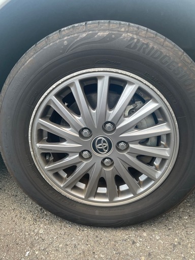 80系 195/65R15 トヨタ純正ホイールセット