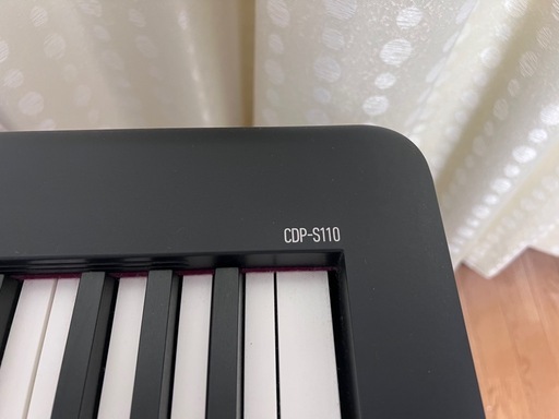 【お譲り先決定】CASIO  電子ピアノ　CDP-S110 別売スタンド付き