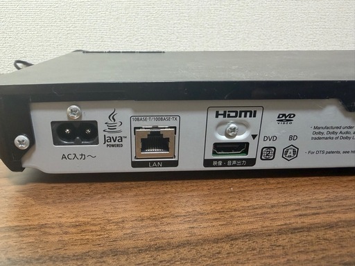 Panasonic Blu-ray プレイヤー4K対応