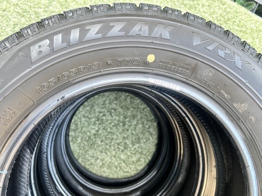 ブリヂストン ブリザック VRX 165/65R13