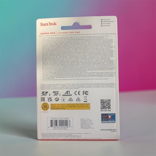 新品未開封　SanDisk マイクロSDカード 256GB