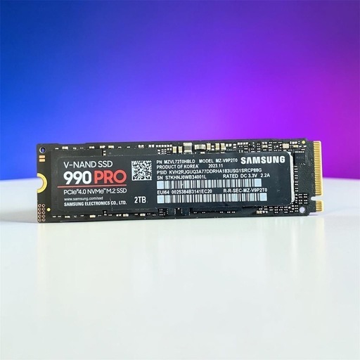 SAMSUNG 990 PRO 2TB NVMe M.2 SSD 保証3年付き