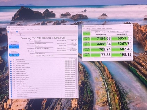 SAMSUNG 990 PRO 2TB NVMe M.2 SSD 保証3年付き