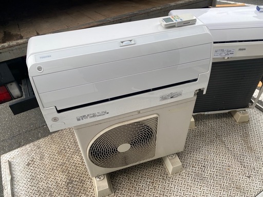 TOSHIBA/東芝 2.2kW 6畳 ルームエアコン 大清快 RAS-G221E8R 2020年 フィルター自動お掃除 プラズマ空清