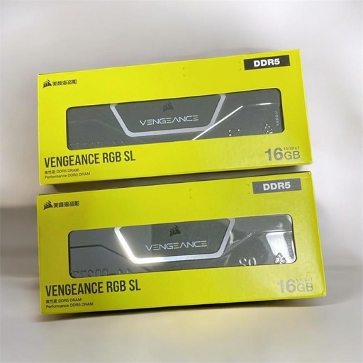 2枚セットCONSAIR RGB 6000Mhz 新品未使用 32GB DDR5