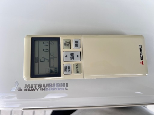 (中古) 三菱6畳ルームエアコン　取り付け工事込み