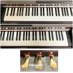 YAMAHA 電子ピアノ YDP-162R【無料配送可能】 (PIANO OFF) 八潮の鍵盤 