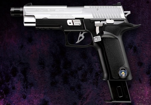 東京マルイ バイオハザード センチネルナイン レオン DSO メダル　SIG 銃