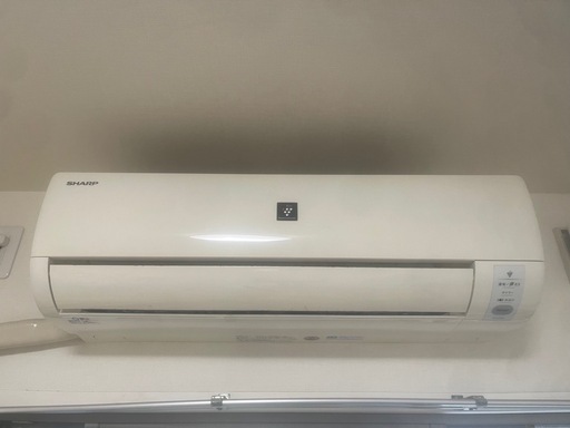 【取り外しできる方限定】SHARP エアコン3台 室外機・リモコン付き 2015年製
