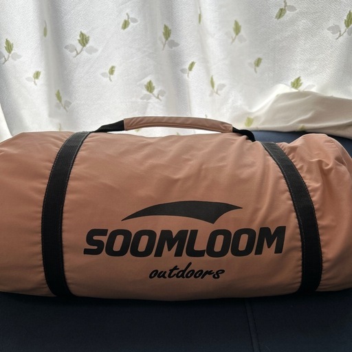 【室内開封のみほぼ新品】Soomloom TCタープ（ヘキサゴン）4.2×4.1m カーキ
