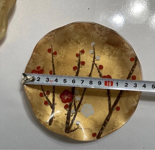 四季草花文 銘々皿 5枚セット 和食器 菓子皿 お正月 祝事