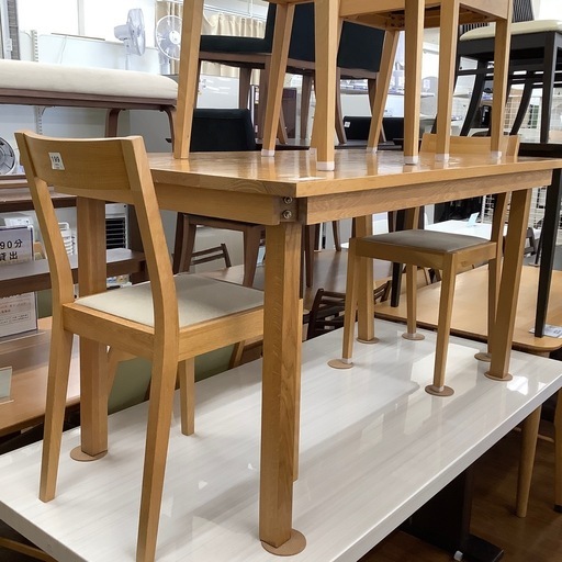 無印良品 ダイニング5点セット【トレファク 川越店】 ダイニングセット ダイニング5点セット【トレファク 川越店】