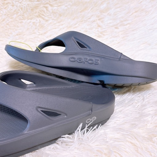 ウーフォス OOFOS メンズ レディース サンダル リカバリー クッション OOFOS ウーフォスOOriginal　サンダル　27センチ　グレー