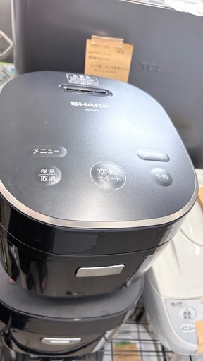✨激安価格✨2023年製 シャープ 3合炊き 炊飯器 SHARP 黒色 (Y) 慈眼寺 