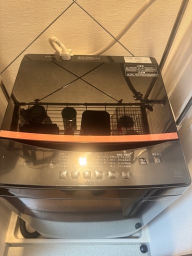 アイリスオーヤマ全自動洗濯機6kg IAW-T605BL 2024年製 動作良好