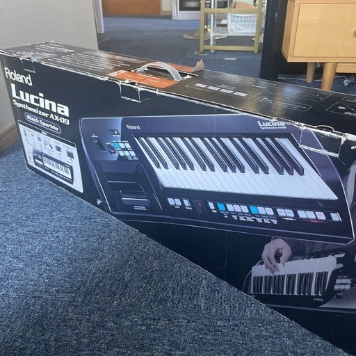 取引中【廃盤】良品中古ローランド　LUcinaAX-09ショルダーキーボード　動作品　ピアノ 
