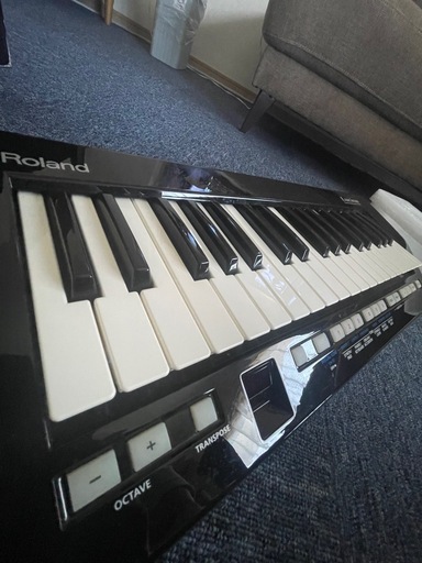 取引中【廃盤】良品中古ローランド　LUcinaAX-09ショルダーキーボード　動作品　ピアノ 