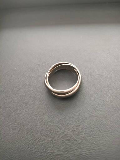 【?値下げしました?】カルティエ指輪3連リング【750 CARTIER 59 1999 8954S】メンズ 重さ10.87グラム