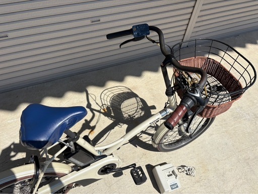 【決まりました】Panasonic パナソニック GLITTER グリッター 電動アシスト自転車 20変速3段 20インチ 
