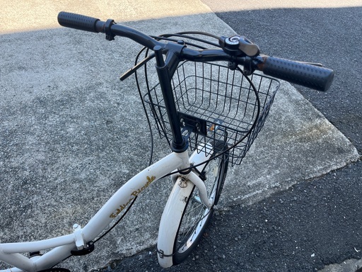 【中古自転車】☆ドリーム２号館☆Folding Bicycle/折りたたみ自転車/20インチ/白 【ジモティー割引対象商品】