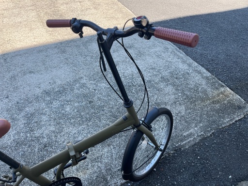 【中古自転車】☆ドリーム２号館☆折りたたみ自転車/UNELMA/20インチ/カーキ 【ジモティー割引対象商品】