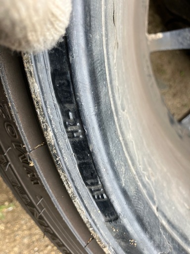 訳あり　メーカー不明　17インチ9J+15 2本