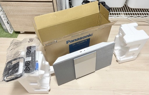 Panasonic SC-HC420-S シルバー ほぼ未使用 元箱・付属品完備