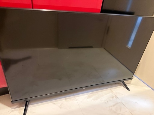 【超美品/使用50時間未満】2022年製 TCL 40型 液晶テレビ(Android TV内蔵)