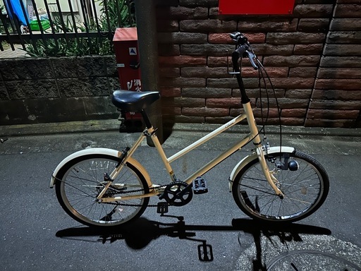 自転車アサヒサイクルクリームミニ