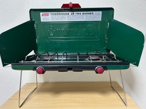 Coleman コールマン パワーハウス LP ツーバーナー JCM-S201A 清掃済み