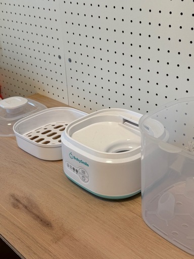 【美品】Babysmile イージークリーン スチーム哺乳瓶消毒器