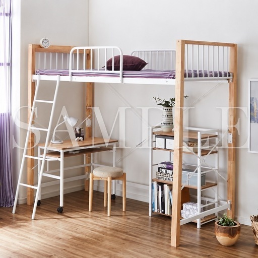 【美品】ロフトベッド シングルベッド 2WAYタイプ｜説明書あり