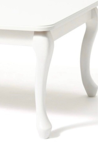 Francfranc白い猫足こたつテーブル Francfranc（フランフラン） 家具 「オンラインショップ限定」シャトン 