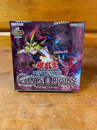 遊戯王 OCG CHAOS ORIGINS 未開封BOX 6,000円 (Andree Tra) 海田市の