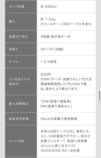 2026最新小型クーラー 購入価格10,978円保証書付