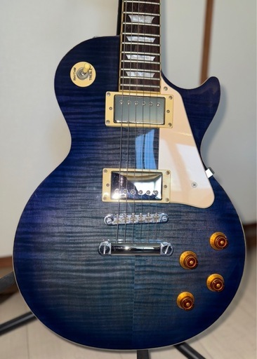 Les Paul Standard Plus Top Pro Trans Blue Epiphone エレクトリック