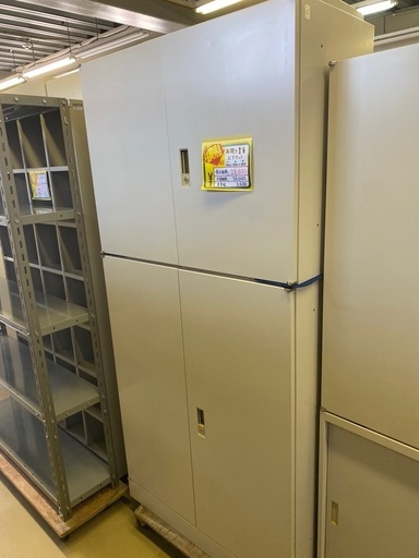 両開き書庫上下セット 送料無料】 【ブラック:次回入荷未定】【国産】スチール書庫 上下 