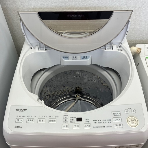 安心の6ヶ月保証付き‼︎【SHARP】全自動洗濯機売ります‼︎