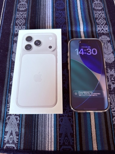 【美品】iPhone 17pro 256GB SIMフリー