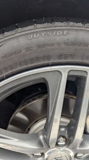 225/45r18  4本