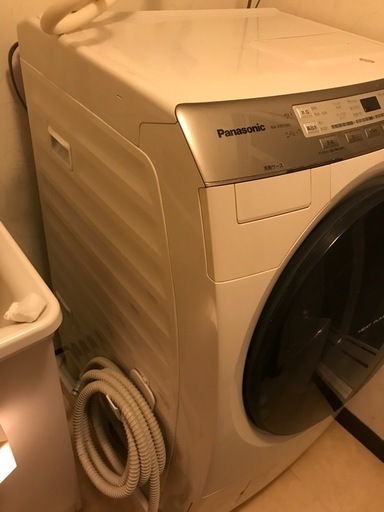 配達無料 ドラム式洗濯乾燥機 パナソニック NA-VX5100L 洗濯9.0kg 12年製