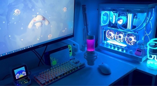 acer ゲーミングモニター　&アーム付き