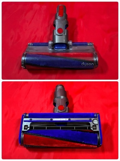 ダイソン③V11SV14absolute pro 限定カラー　純正ドック　２ヘッド装備　LEDノズル 補強トリガー　整備洗浄動作品 ダイソン③V11SV14absolute pro 限定カラー 純正ドック 2ヘッド装備 
