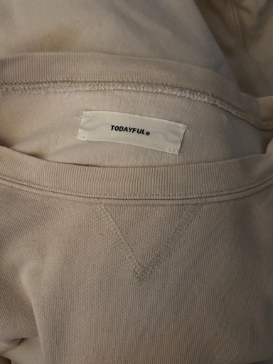 todayful  長袖カットソー　レイヤード風　 