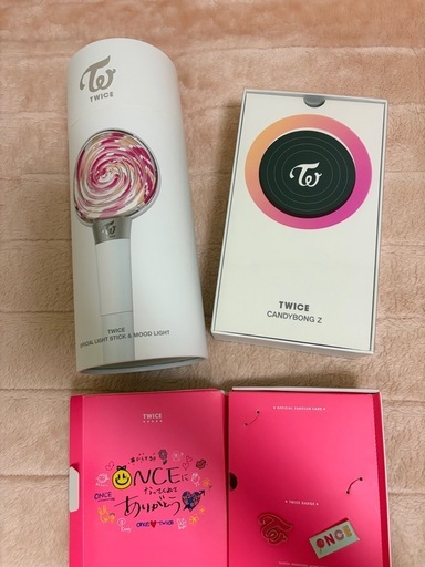 TWICEのアルバム うちわ ペンライト