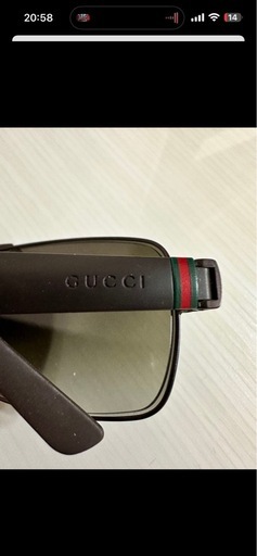 GUCCI グッチ サングラス GG2234/S アジアンフィット ケース・クロス付き 美品